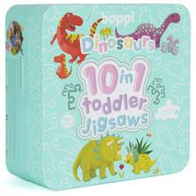 Puzzle Boppi skladačka 10 v 1 – Dinosaury – BTJ10-001 - FLORASYSTEM