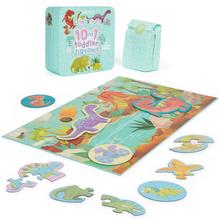 Puzzle Boppi skladačka 10 v 1 – Dinosaury – BTJ10-001