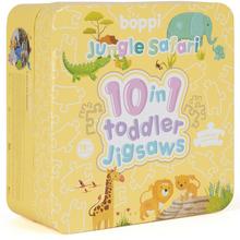 Puzzle boppi  skladačka10 v 1 - Jungle Safari - BTJ10-003 - FLORASYSTEM