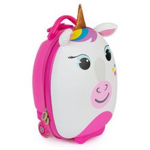 Kufor Boppi Tiny Trekker 17L s motívom jednorožca.