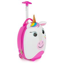 Kufor Boppi Tiny Trekker 17L s motívom jednorožca.