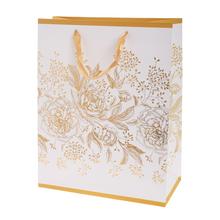 AGB1100105 TAŠKA darč. 26,5x33,5x13cm ROSE PEONIES - FLORASYSTEM