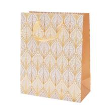 AGB1100403 TAŠKA darč.20x25x10 cm ORNAMENTAL GOLD TILE - FLORASYSTEM