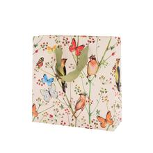 AGB1023610 TAŠKA darč.17x17x6cm BIRDS AND BUTTERFLIES - FLORASYSTEM
