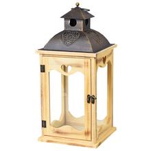 196FL/S LAMPÁŠ DREVO/KOV-M NATUR 43cm - FLORASYSTEM