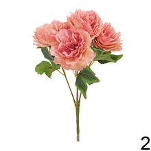 Umelé kvety pivónie v mixe farieb.