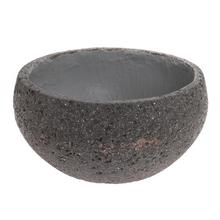 KV-30 OBAL MISA UMELÝ KAMEŇ ČIERNA 50x25CM - FLORASYSTEM