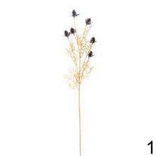 Umelé kvety KS ERYNGIUM ZLATÉ MIX, 80 cm dlhé.