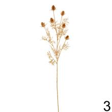 Umelé kvety KS ERYNGIUM ZLATÉ MIX, 80 cm dlhé.