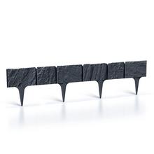 IBST TRÁVNA OBRUBA GARDEN STONE 18,6X390CM ANTRACIT - FLORASYSTEM