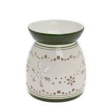 AROMALAMPA BIE/ZEL VZ. VLOČKA PORCEL 12,7*12,7*14,4CM - FLORASYSTEM