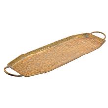 TÁCKA HRANATÁ ZLATÁ KOV L 73*20,5*3,5CM - FLORASYSTEM