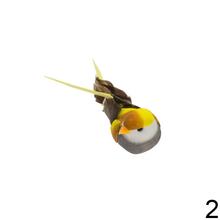 Farebné vtáčiky na klipe v mixe.