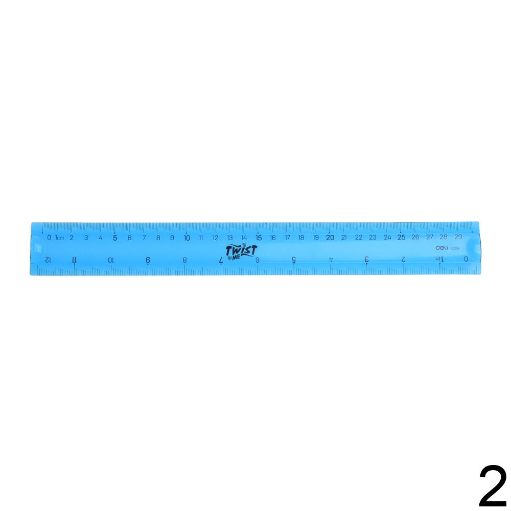 Ohybné pravítko 30cm v mixe farieb