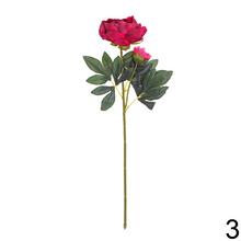 Umelé kvety pivónie v mixe farieb.