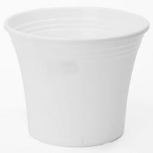 317 KVETINÁČ IRYS BIELY 15CM/V13CM - FLORASYSTEM