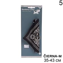 Obojok pre zvieratká šatka v červenej farbe