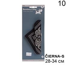 Obojok pre zvieratká šatka v červenej farbe