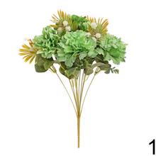 Umelé kvety pivónie v mixe, 50 cm.