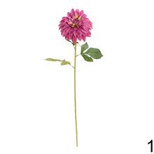 Umelé kvety Dália mix, 3 kusy, rôzne farby.