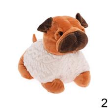 Plyšová zarážka dverí v tvare psíka.