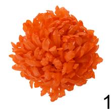 Umelé kvety chryzantéma vosková v rôznych farbách.