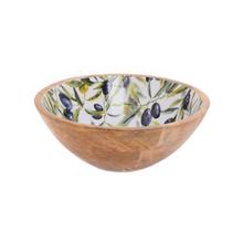 Miska s olivovým vzorom, priemer 17,5 cm.