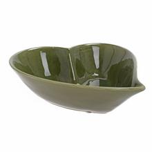 Zelená srdcová ozdoba