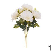 Umelá kytica pivónie s heléborom, mix farieb.