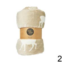 Flanelový pléd s vianočným motívom, 200x150 cm.