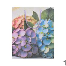 Darčeková taška s motívom hortenzie.