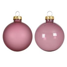 GUĽA sklo S/4 lesk/matná vínovoružová pr.8cm - FLORASYSTEM