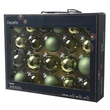 GUĽA sklo S/21  pr.5,6,7cm zelená trans/lesklé/mraz.  - FLORASYSTEM