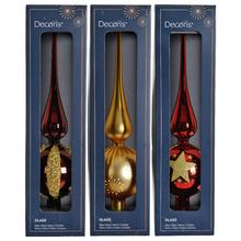 ŠPIC sklo zlatý na stromček