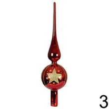 ŠPIC sklo zlatý na stromček