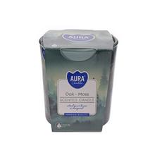 Sviečka vo skle s vôňou dubu a machu.