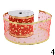 Vianočné stuhy v mixe farieb a vzorov.