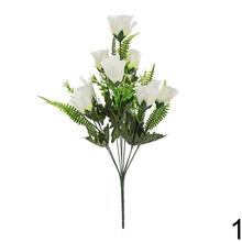 Umelá kytica ruží s listami