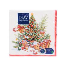 SDL240800 Servítky 33x33cm/20/3vrst. Festive Joy Tree - FLORASYSTEM