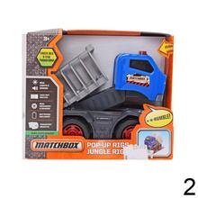 Žlté sklápacie auto pre chlapcov.