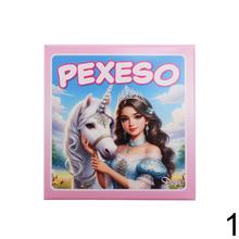 Krabička PEXESO mix s kartami na hranie.