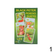 Detské kartové hry mix s obrázkami zvierat.