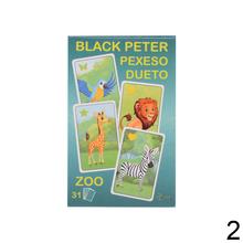 Detské kartové hry mix s obrázkami zvierat.