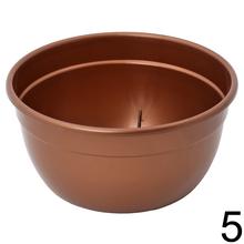 MISA 5/25CM - plastová misa na kvety v rôznych farbách
