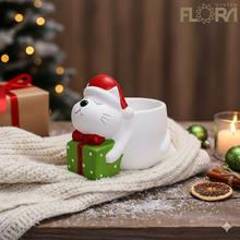 Obal mačka s darčekom