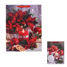 DARČEKOVÁ TAŠKA L 31*42*11 VIANOCE  - FLORASYSTEM