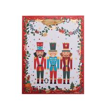 AGB2020003 TAŠKA darč.V25x20+10cm Nutcracker with garlands - FLORASYSTEM