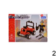 Stavebnica HASIČI, MIX s rôznymi modelmi hasičských áut.