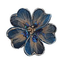 HLAVA KVET NA KLIPE ZEL. 14CM - FLORASYSTEM