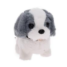 Plyšový pes s pohyblivými nohami, 18 cm.